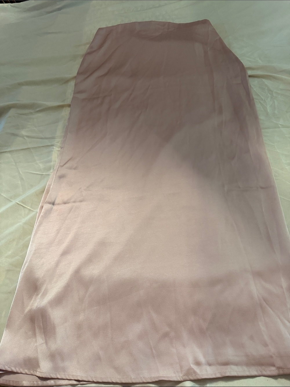 Jacqui E Light Blush Pink Maxi Skirt